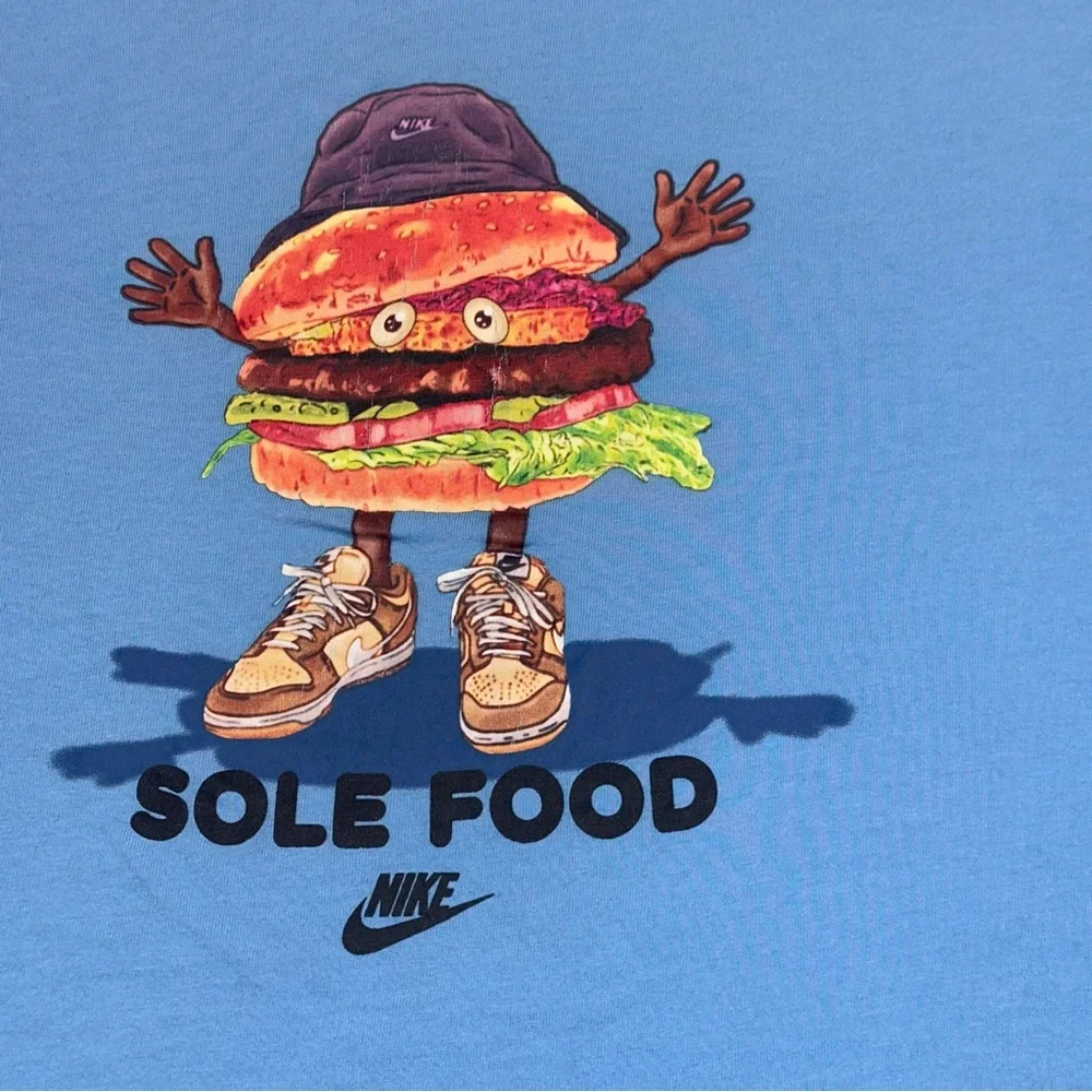 Nike Sole Food Burger T‎ Shirt Mens Large